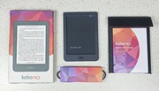 Czytnik ebook Kobo Nia N306 - nieużywany - folia na ekranie - pełen kpl.