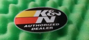 K&N NAKLEJKA STICKER