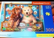 Puzzle 300, Castorland, szczeniaki