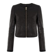 OCHNIK KURTKA DAMSKA KURDS-0105 (100% skóra owcza - czarna, rozmiar M)