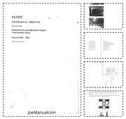 Fendt 816 826 Favorit Tractor Operation Manual 1996 Instrukcja obsługi DTR