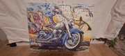 Malowanie po numerach Harley-Davidson 40x50