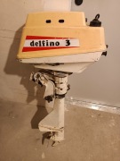 Silnik zaburtowy DELFINO 3 o mocy 3 KM włoskiej firmy M.E.P. Marazzini