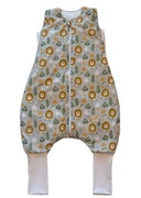 Śpiworek ocieplany 2.5 TOG z nogawkami S (12-36 mc)