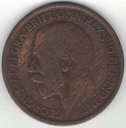 342 Wielka Brytania 1/2 pensa half penny 1921