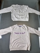 Zestaw Dwie Bluzy Bekkin i Reserved Dziewczęce Rozmiar 92