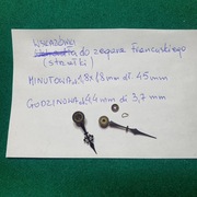 Wskazówki do zegara Francuskiegi (strzałki)