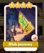 Klub jazzowy karta Coin Master
