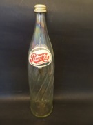 Butelka szklana Pepsi-Cola, stara butelka kolekcjonerska Pepsi-Cola 1 litr