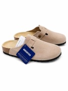 TOP jakość skóra naturalna __ Birkenstock Boston Taupe rozm. 39  nowe ___