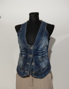 Damska kamizelka dżinsowa Street One/ vintage y2k/ używana rozmiar 36 