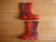 ZETPOL GUMIAKI KALOSZE GUMOWCE 29 30 WKŁADKA 19cm WYŚCIGÓWKA