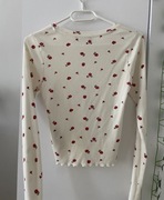 Bluzka w kwiaty rozmiar S