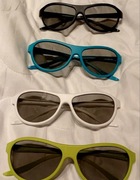 Okulary Cinema 3D 4szt.