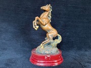 Figurka Koń Ceramika Drewno D10