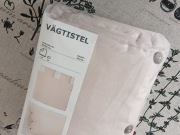 IKEA VAGISTEL 240x220 len z bawełną komplet pościeli