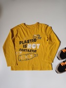 Chłopięca bluzka z długi rękawem r 128 Cool Club