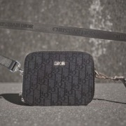 Torebka dior skórzana torebka czarna elegancka oryginalna luxury