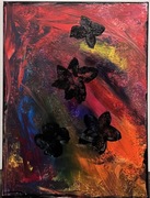 Obraz akryl abstrakcyjny autorski prezent