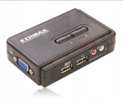 Przełącznik KVM Edimax EK-UAK2