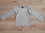 Bluzka koszulka z długim rękawem H&M rozm. 122/128