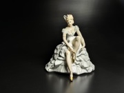 Wallendorf Ballerina  Porcelana Baletnica Statuetka Figurka 20 cm