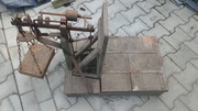 Waga dziesiętna stara zabytkowa + odważnik