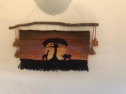 Makatka Africana w nocy tkactwo 