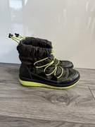 Śniegowce damskie Clarks Cabrini Alp ocieplane khaki zielone 37,5