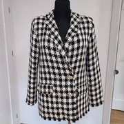 Dioxide damski żakiet marynarka boucle M bawełna