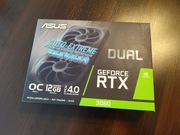 Karta graficzna Asus Dual GeForce RTX 3060 Gaming OC 12GB, na gwarancji