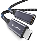 Kabel przedłużacz USB C STOUCHI USB C 3.2 gen 1 5GBPS 5A 100W 1.8m 484
