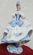 Dama w niebieskiej sukni z Konigowej Loket, Czechy, 2. połowa XIX wieku