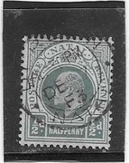 ANGLIA KOLONIE NATAL HALFPENNY