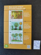 Blok 340**  5008-5010** 5008-10**  - Świat oczami młodych - 2019 r.