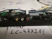 Gniazda boczne  SHARP LC-42X20E