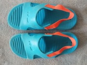 Klapki rozmiar 31/32 21,5 cm basen Decathlon 