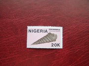 Nigeria  1987 MNH Mi. 500 Fauna Ślimaki Muszle