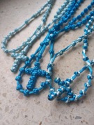 Różaniec pleciony czotki różne kolory handmade 