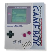Game Boy DMG-01 (1989) – wersja Classic / Flash – z pudełkiem – na prezent