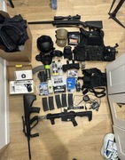 Sprzęt ASG szpej zestaw pakiet replika karabin