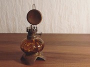 Lampa naftowa PRL nowy knot sprawna 