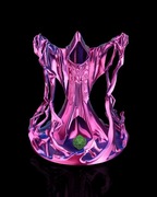 Zmiennobarwna Epicka Wieża do Kości "Czarnoksiężnik" DnD RPG 