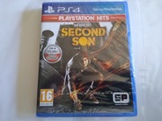 Infamous second son pl PlayStation ps5 ps4 nowa folia