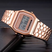 Cyfrowy zegarek sportowy LED 2025 – wodoodporny