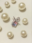 Charms ważka na diamencie S925