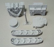 Tiger I Ausf.H1 1:72 wydruk 3D