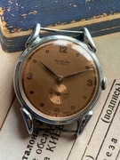Zegarek lata 30/40 Acadian Swiss mase Krab 35mm piekny stan 