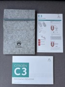 Instrukcja obsługi Citroen C3 III wersja Polska etui