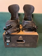 Wiązania Snowboardowe Jones Apollo Black L 2021 Nowe Czarne Freeride Puch